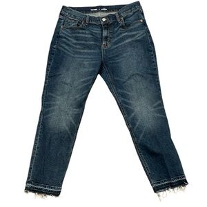 Old Navy Boyfriend Cropped Ankle Mid-Rise Jeans‎